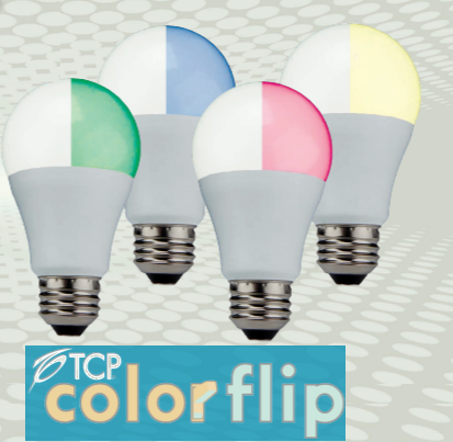 TCP ColorFlip A19 Series
