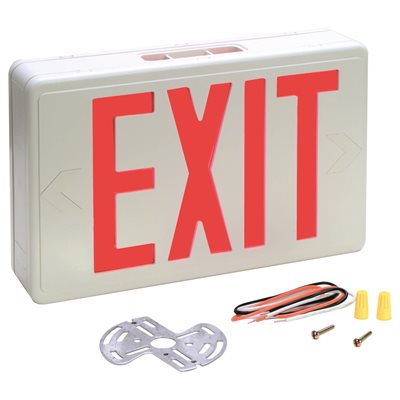 RD EXIT WH HSING DUAL CIRCUIT - Click Image to Close