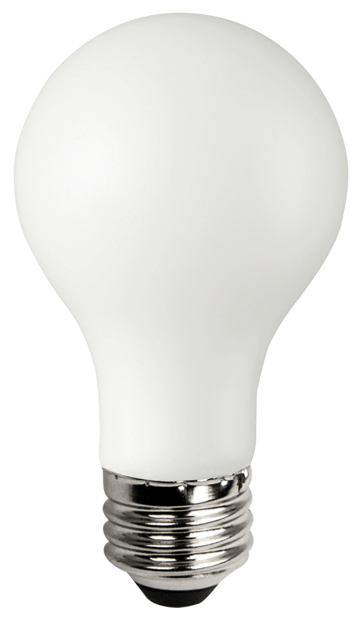 LED 60W EQ GLASS A19 ND 27K CL - Click Image to Close