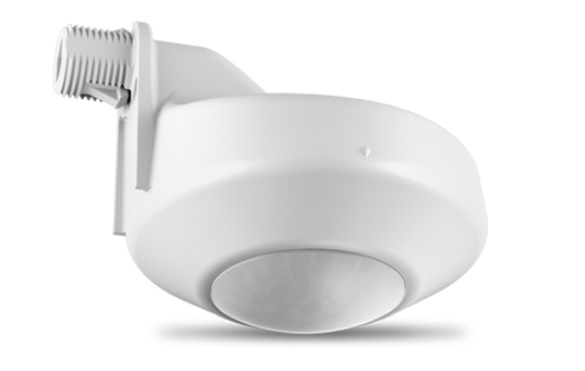 Fixture Mount Sensor - PIR - Line Voltage & Photocell - Universal 360? Lens - Nightlight Dimming - Humid Environment
